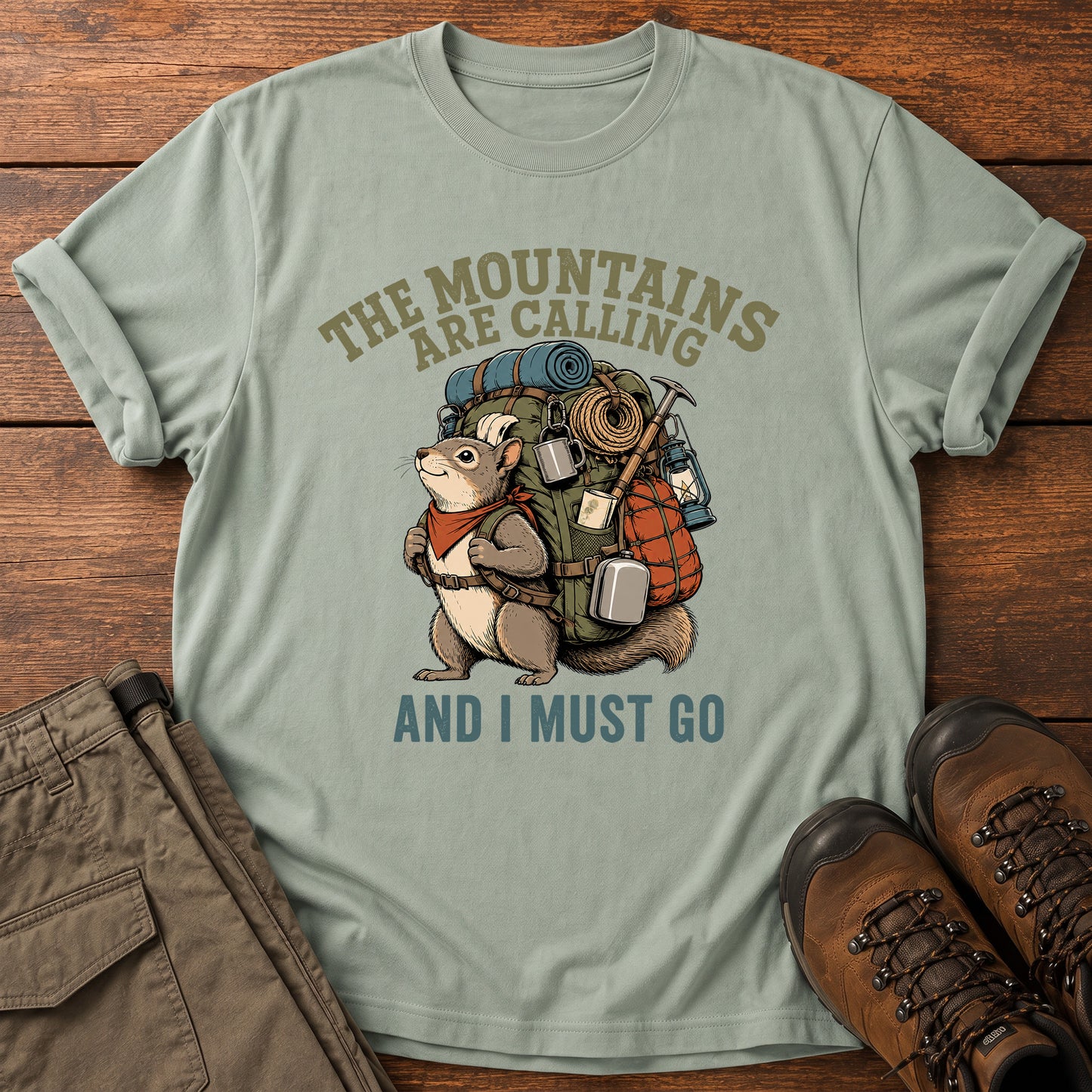 The Mountains Are Calling T-Shirt