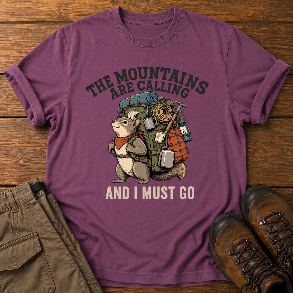 The Mountains Are Calling T-Shirt