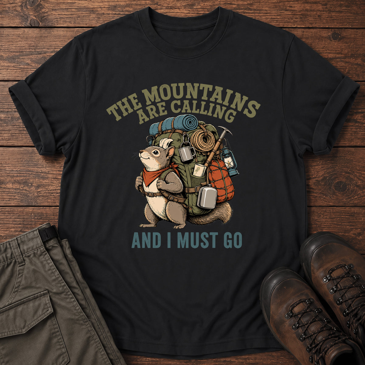 The Mountains Are Calling T-Shirt
