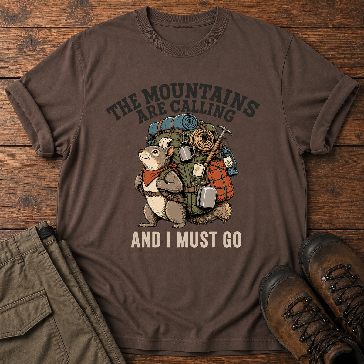 The Mountains Are Calling T-Shirt