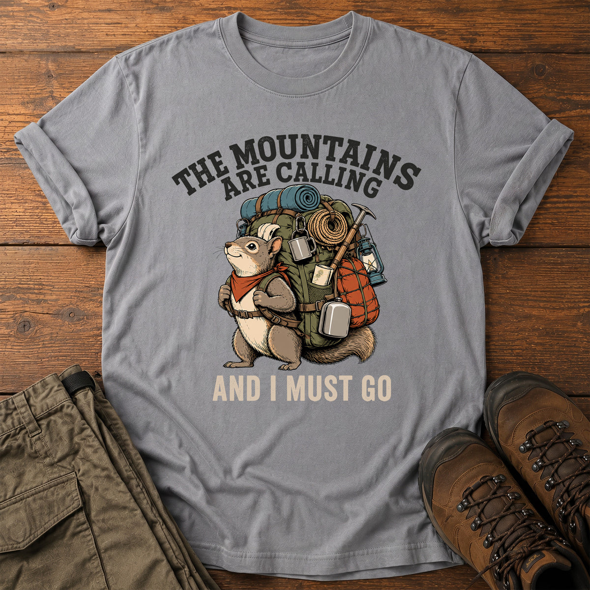 The Mountains Are Calling T-Shirt