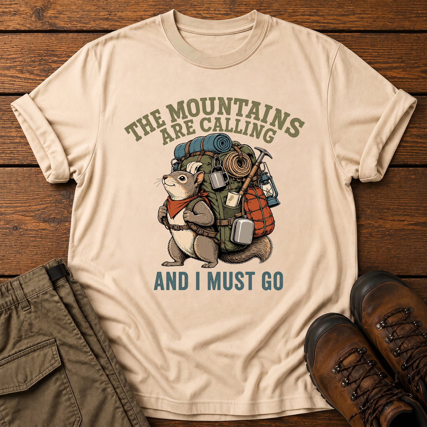 The Mountains Are Calling T-Shirt