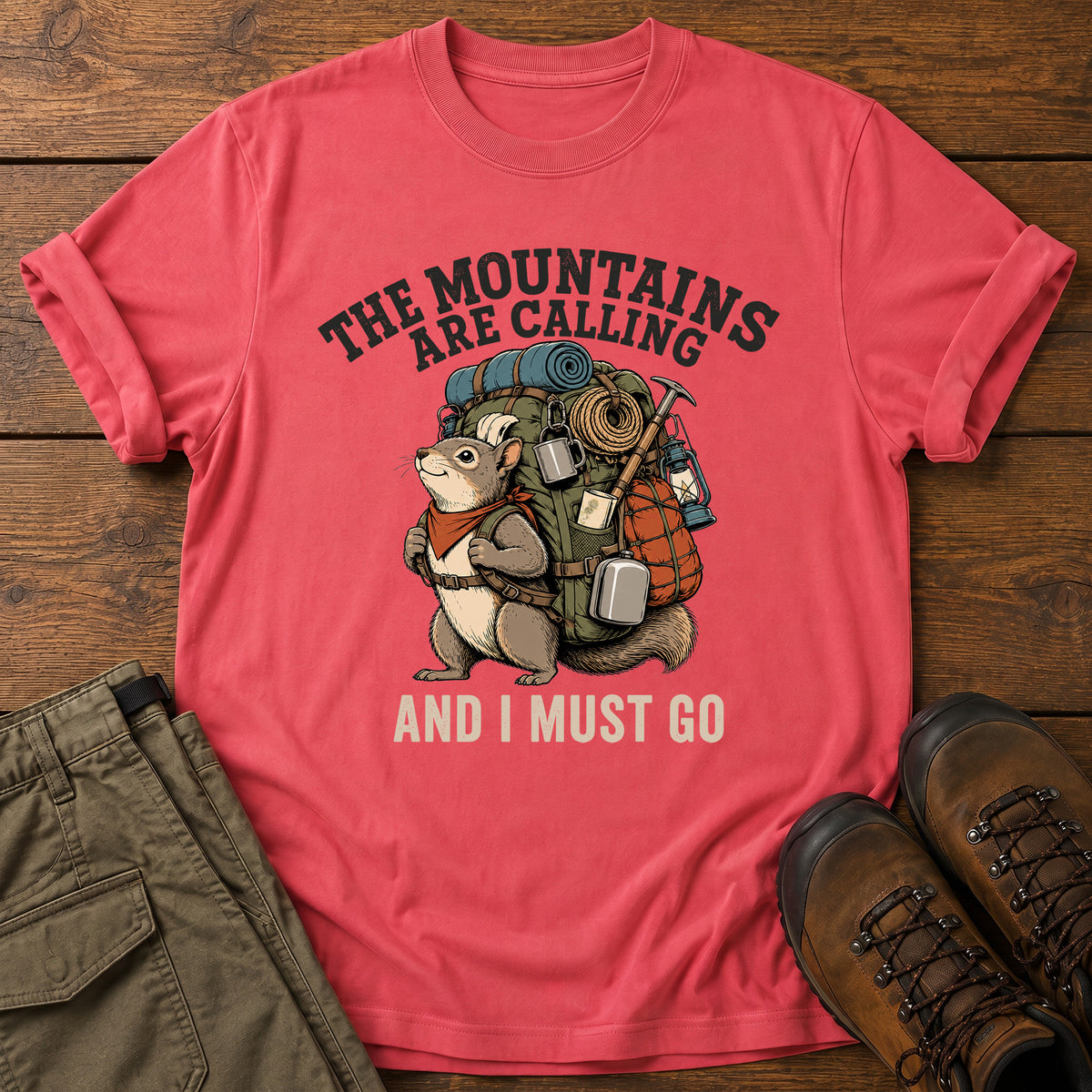 The Mountains Are Calling T-Shirt