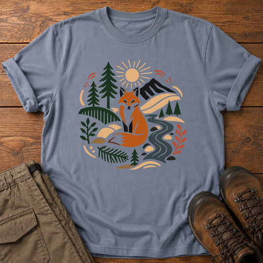 Fox Abstract T-Shirt