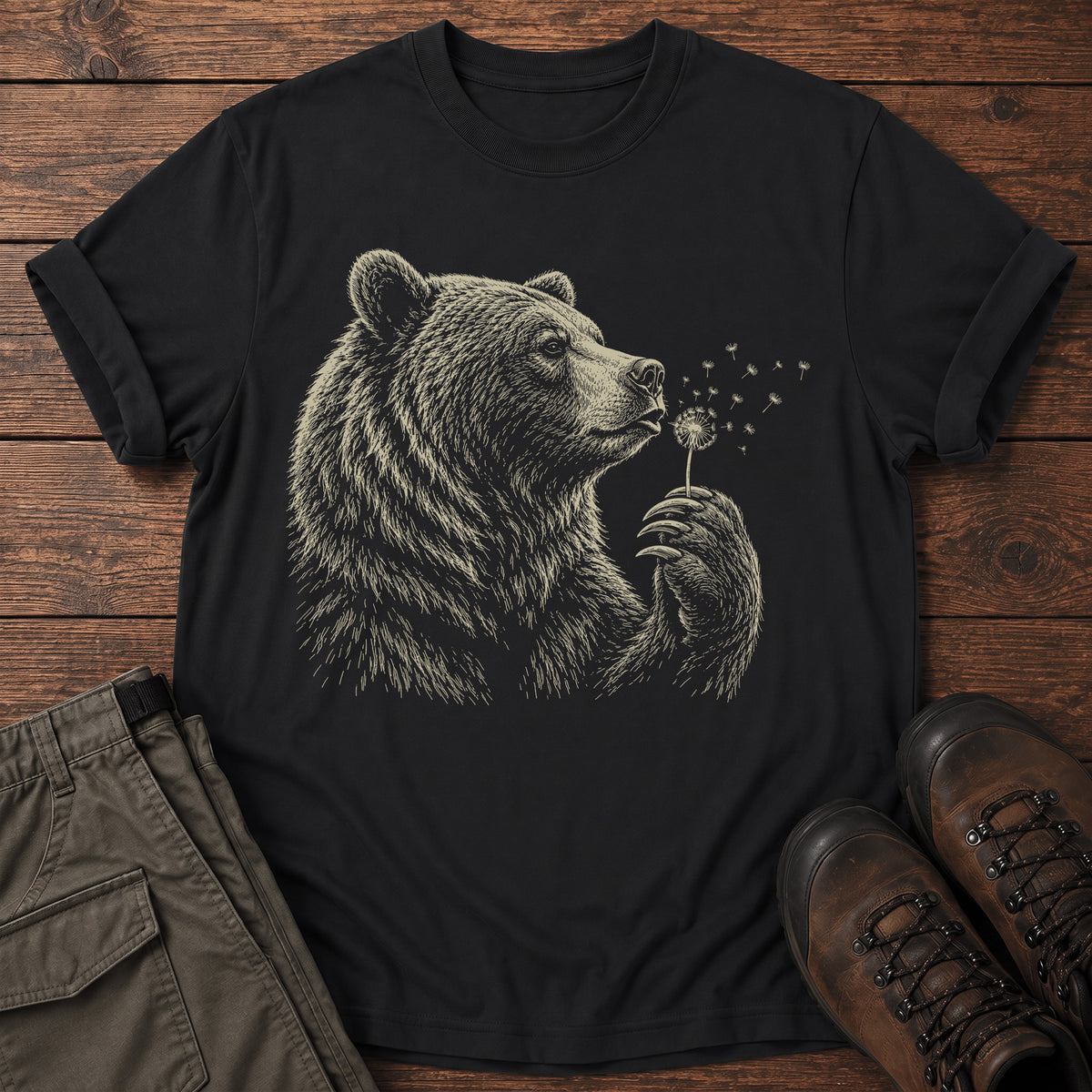 Blowing Wishes Grizzly T-Shirt
