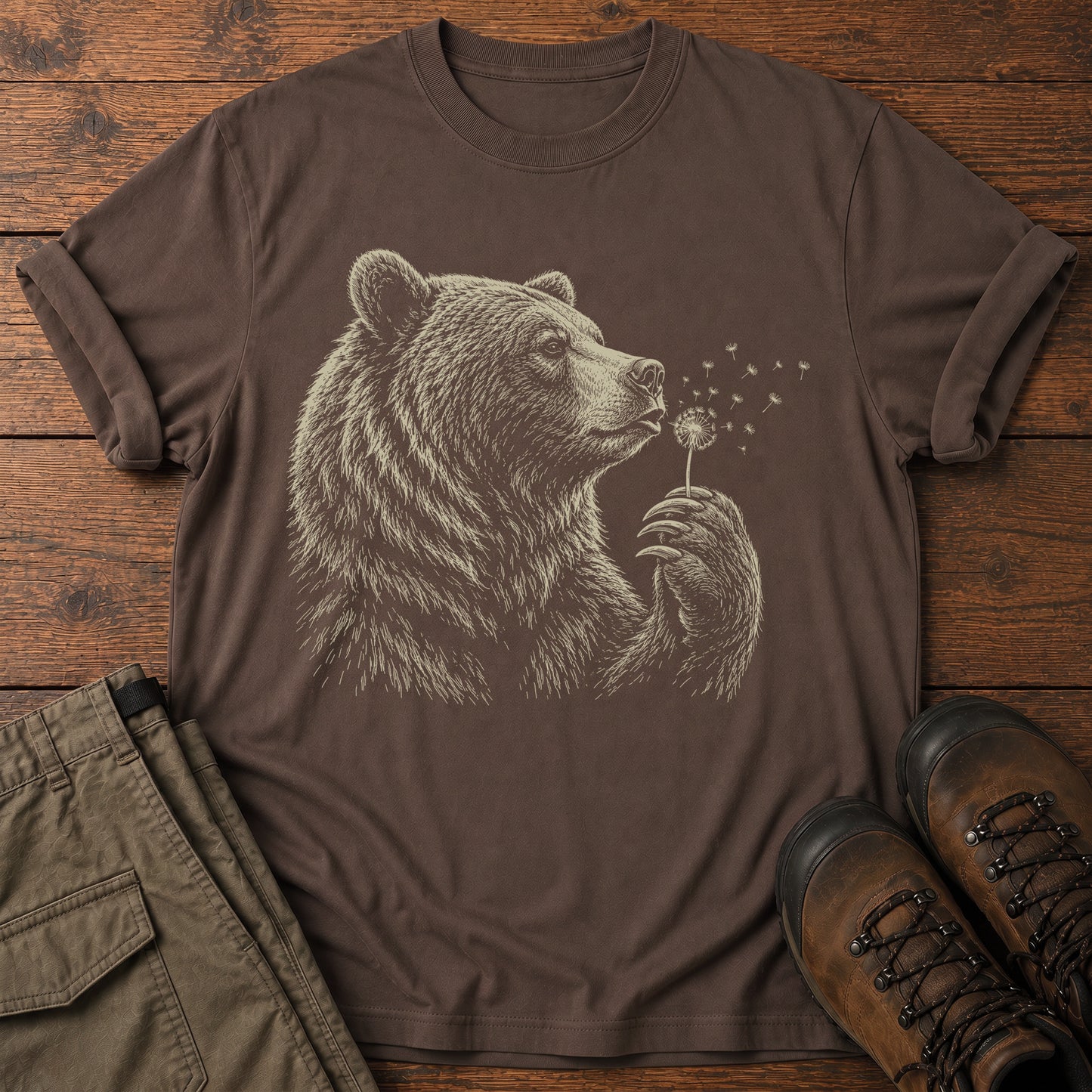 Blowing Wishes Grizzly T-Shirt