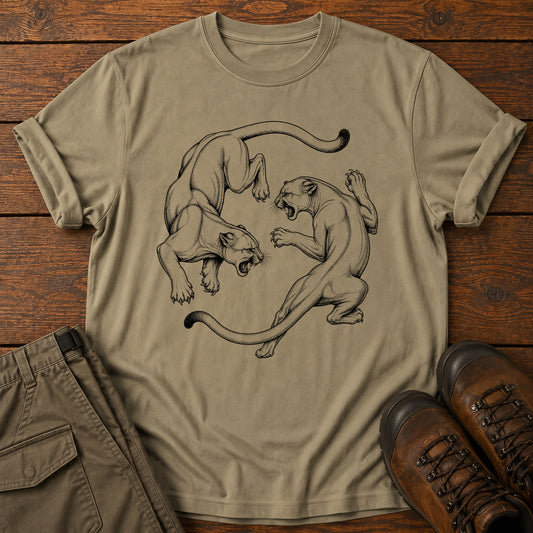 Yin Yang Cats T-Shirt