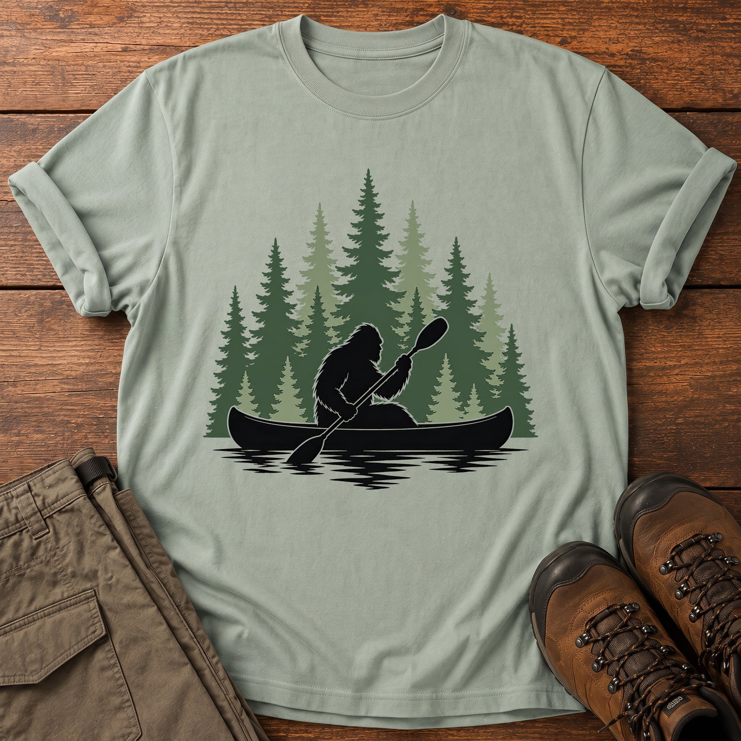 Bigfoot Paddling T-Shirt