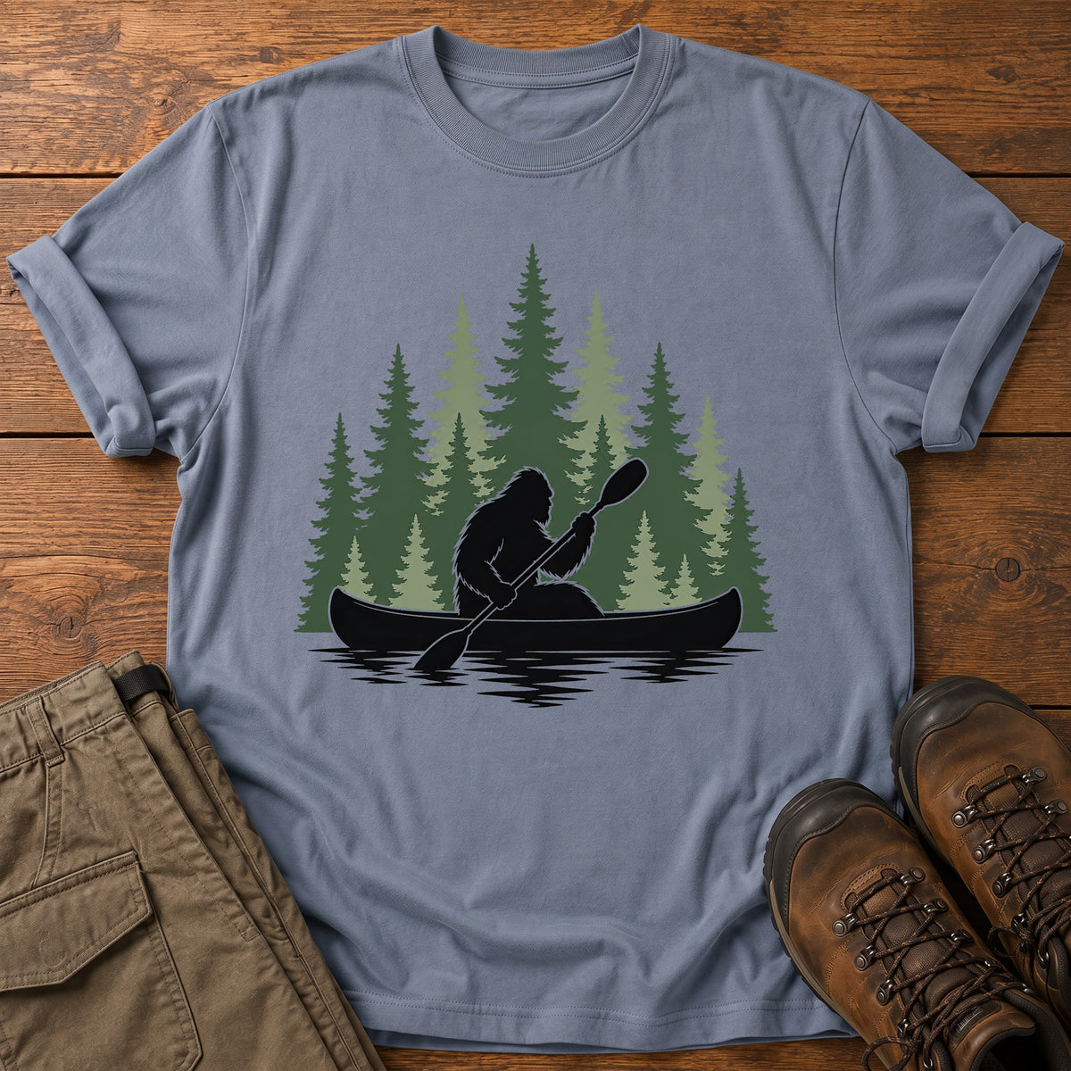 Bigfoot Paddling T-Shirt