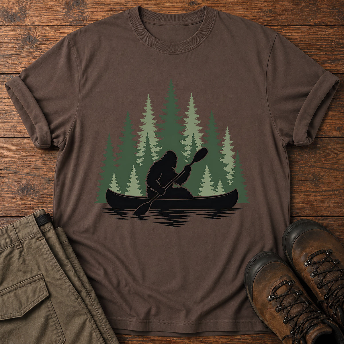 Bigfoot Paddling T-Shirt