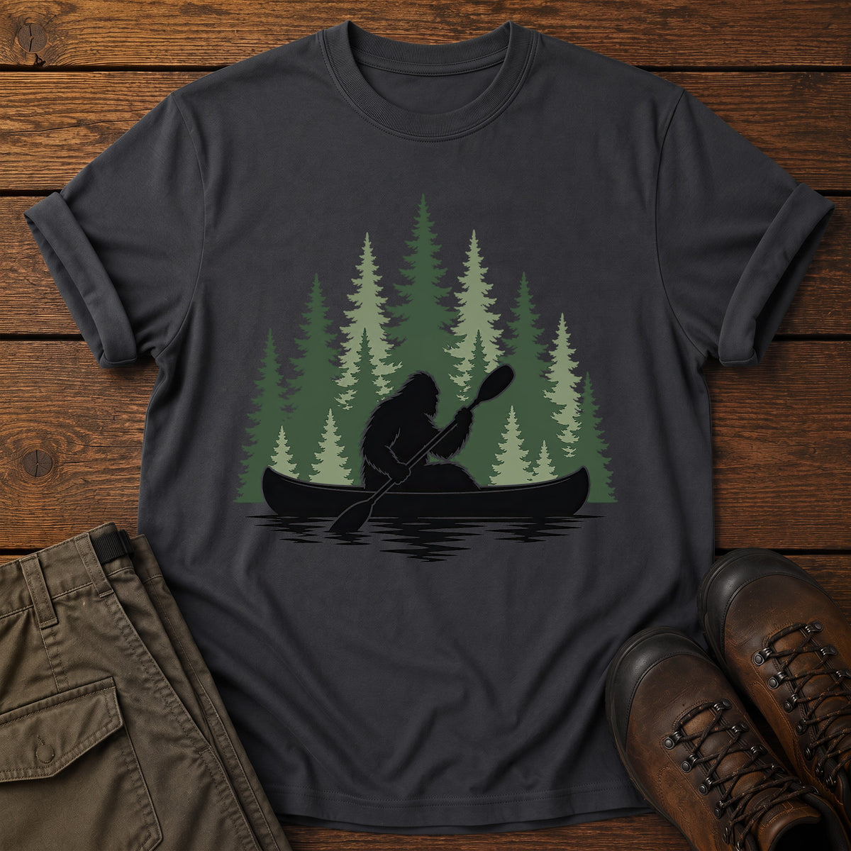 Bigfoot Paddling T-Shirt