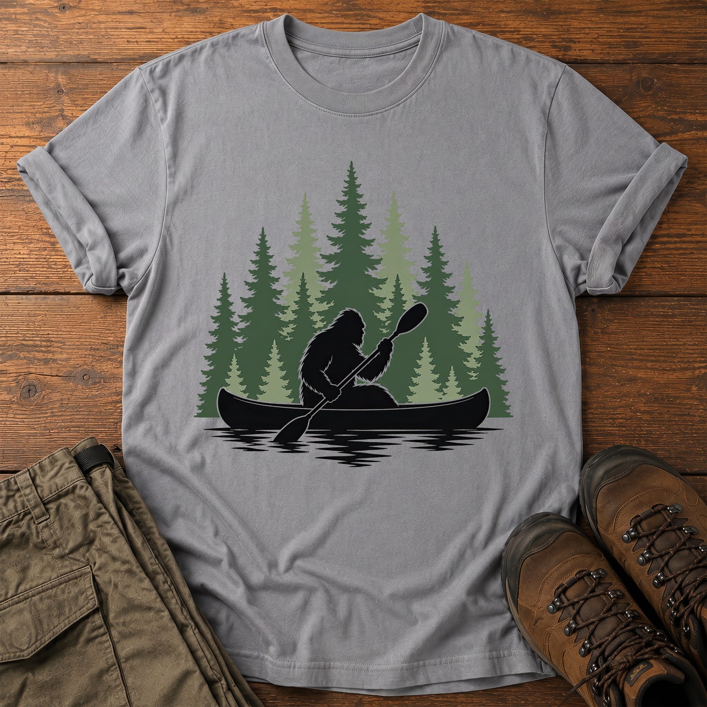 Bigfoot Paddling T-Shirt