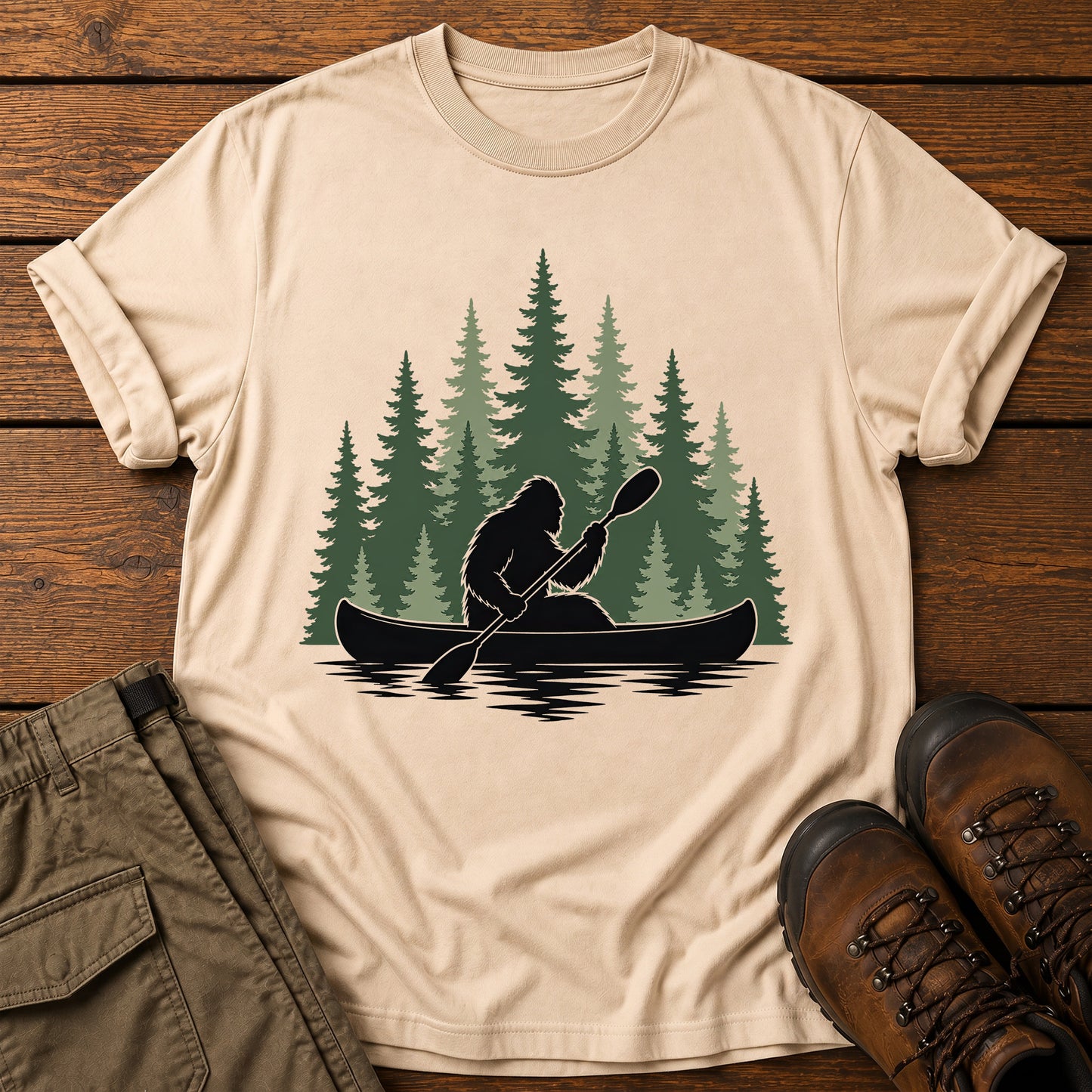 Bigfoot Paddling T-Shirt
