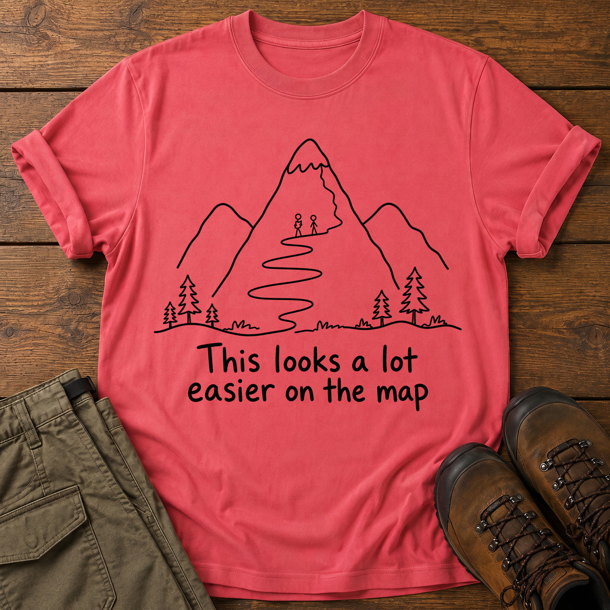 Map vs. Reality T-Shirt