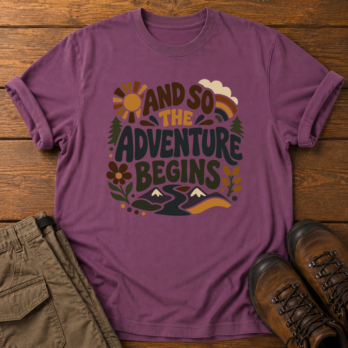 The Adventure Begins T-Shirt