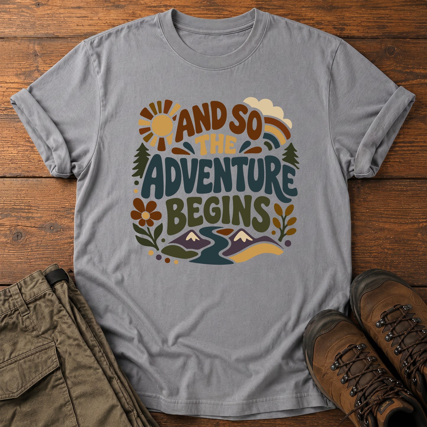 The Adventure Begins T-Shirt