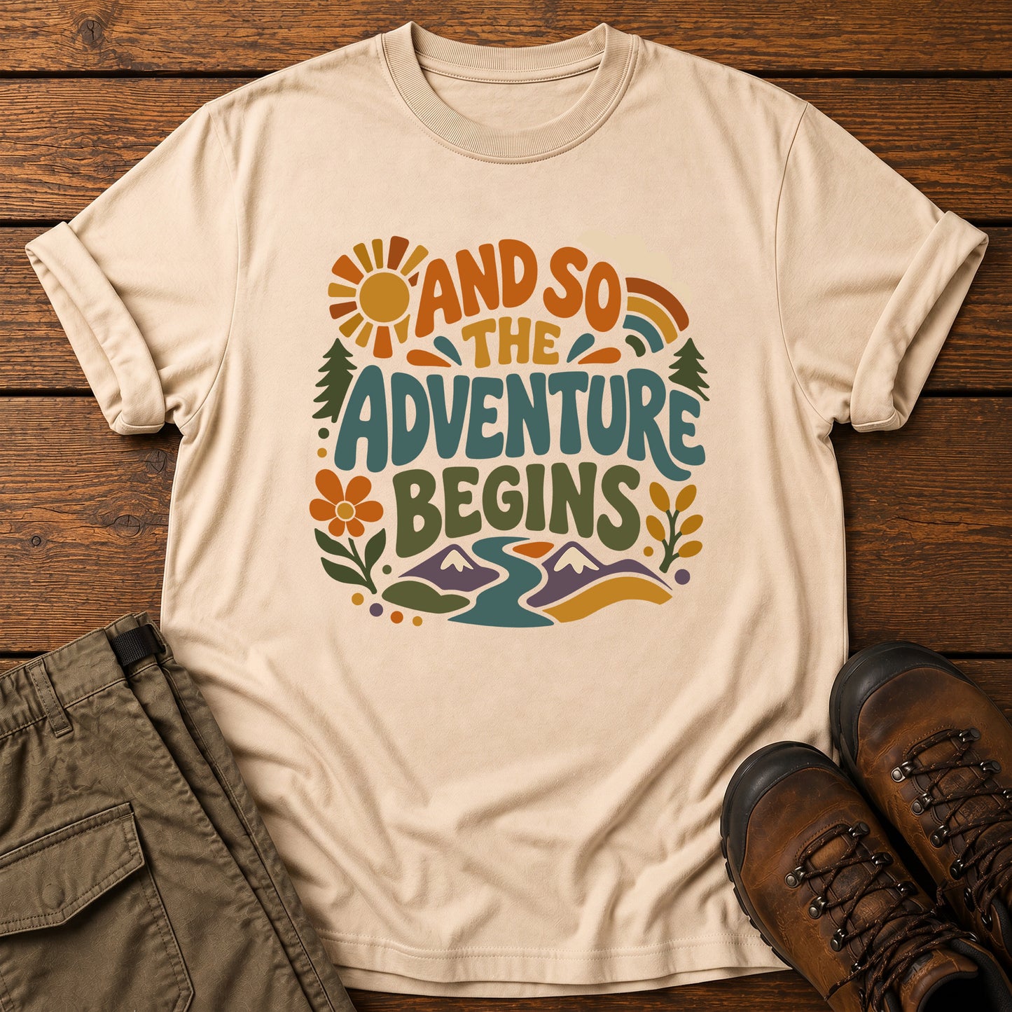 The Adventure Begins T-Shirt