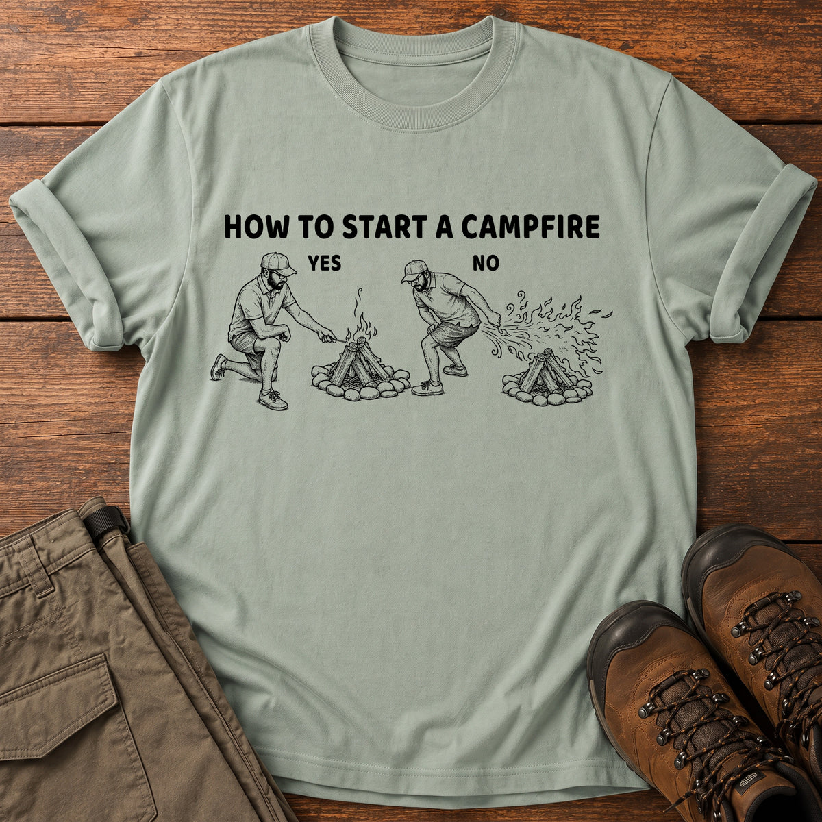 Start a Campfire T-Shirt
