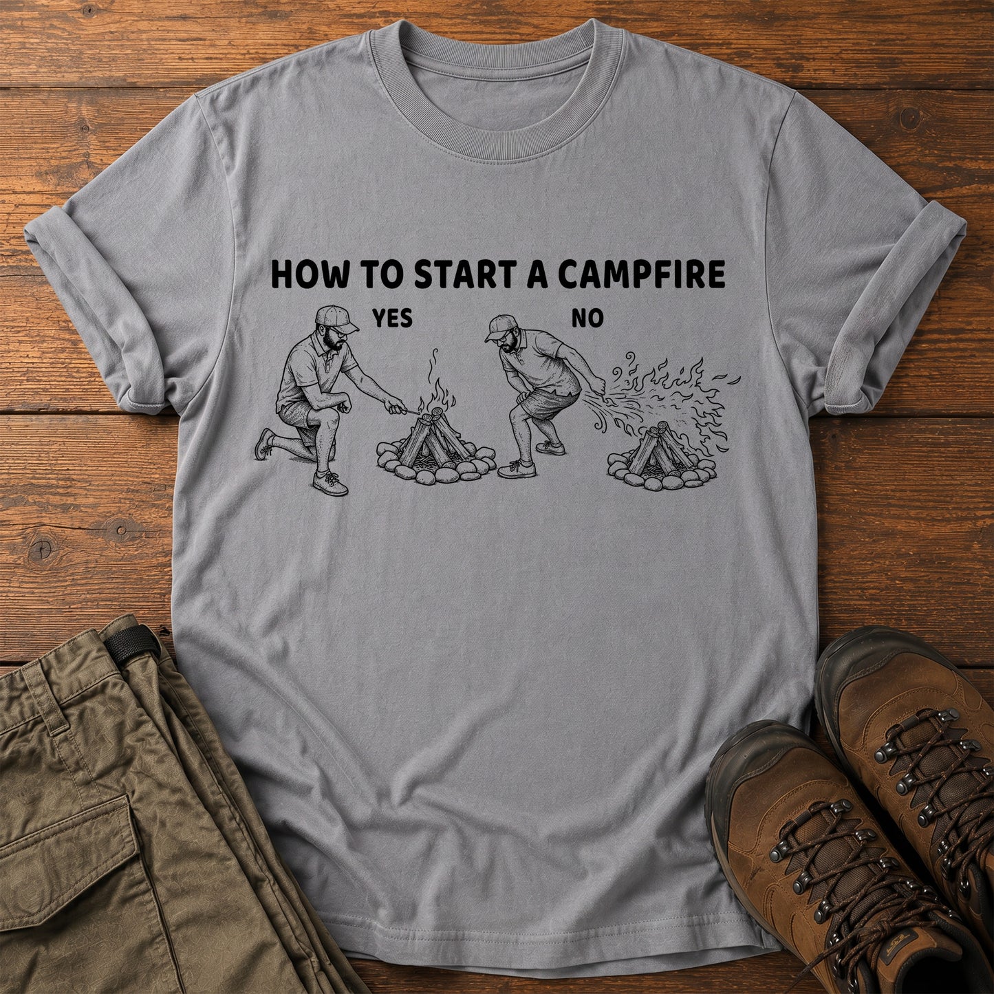 Start a Campfire T-Shirt