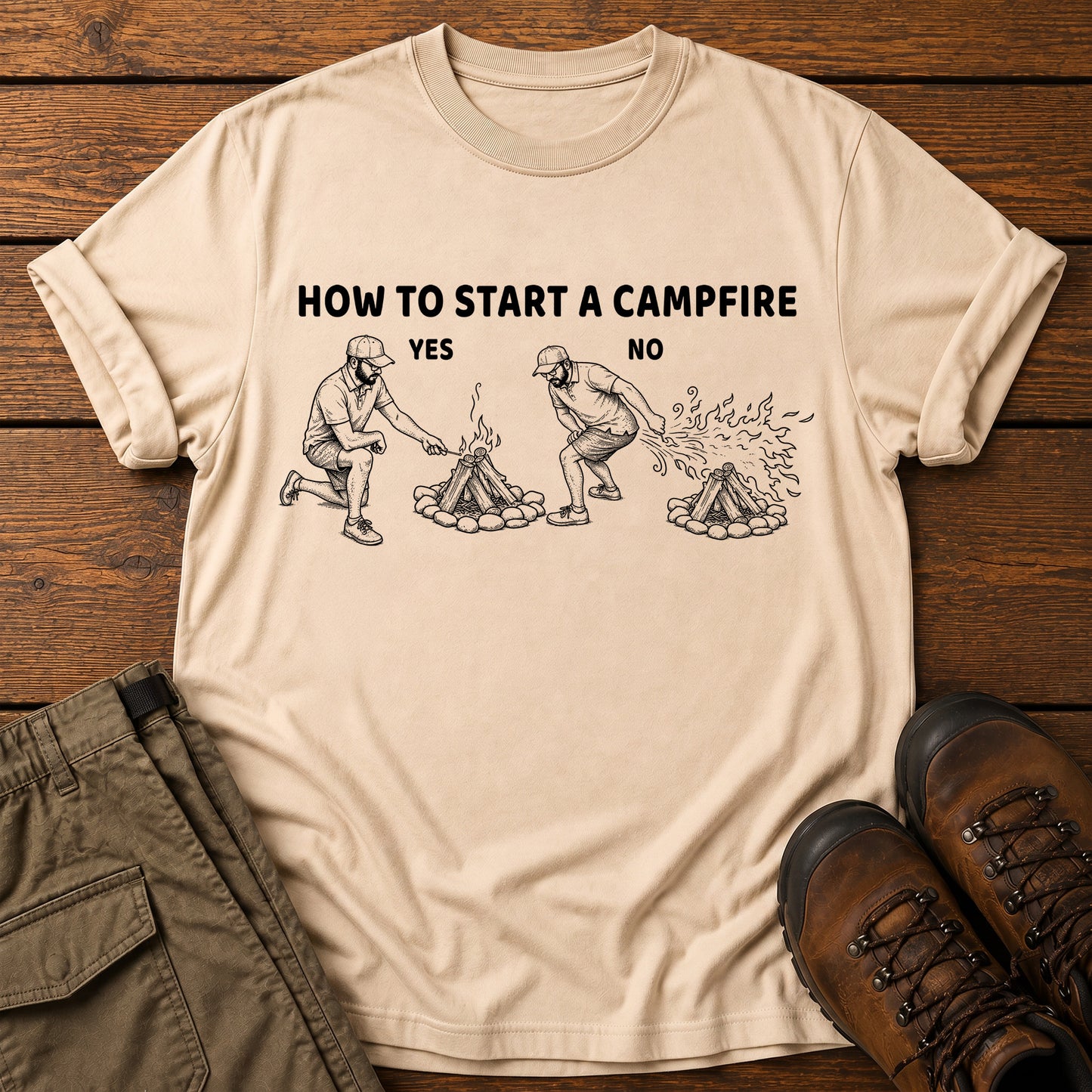 Start a Campfire T-Shirt