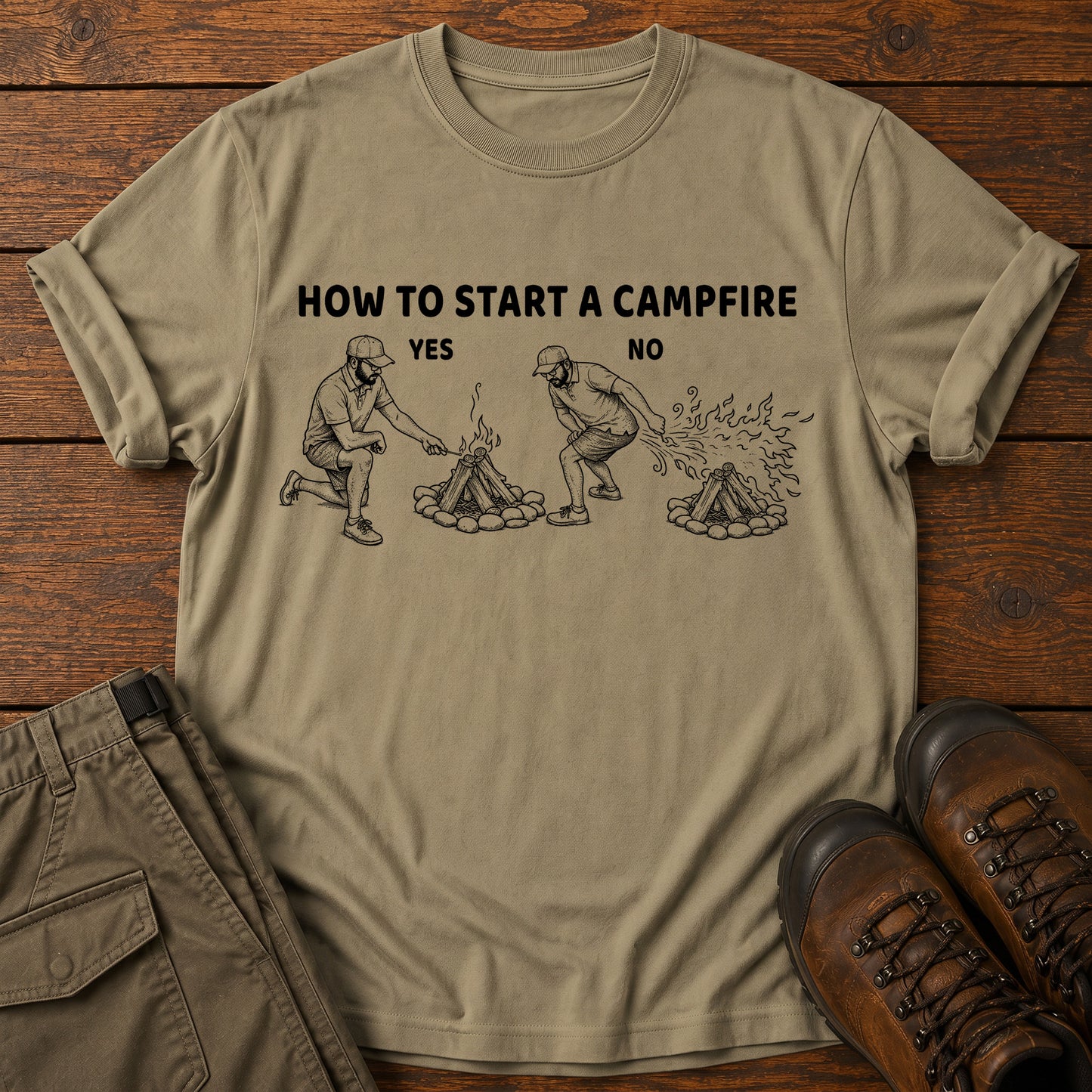 Start a Campfire T-Shirt