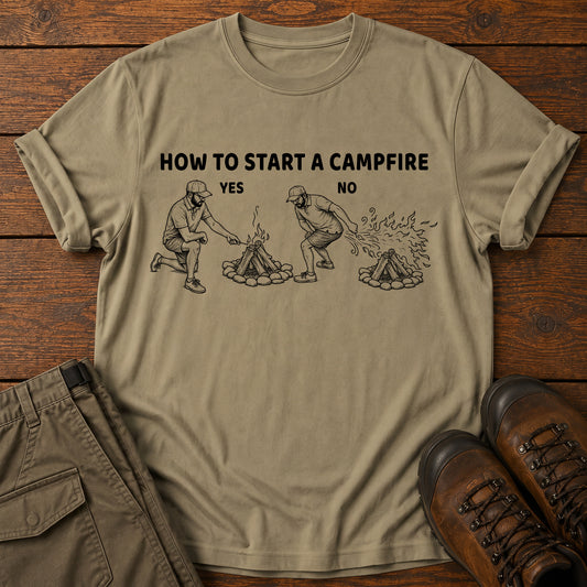 Start a Campfire T-Shirt