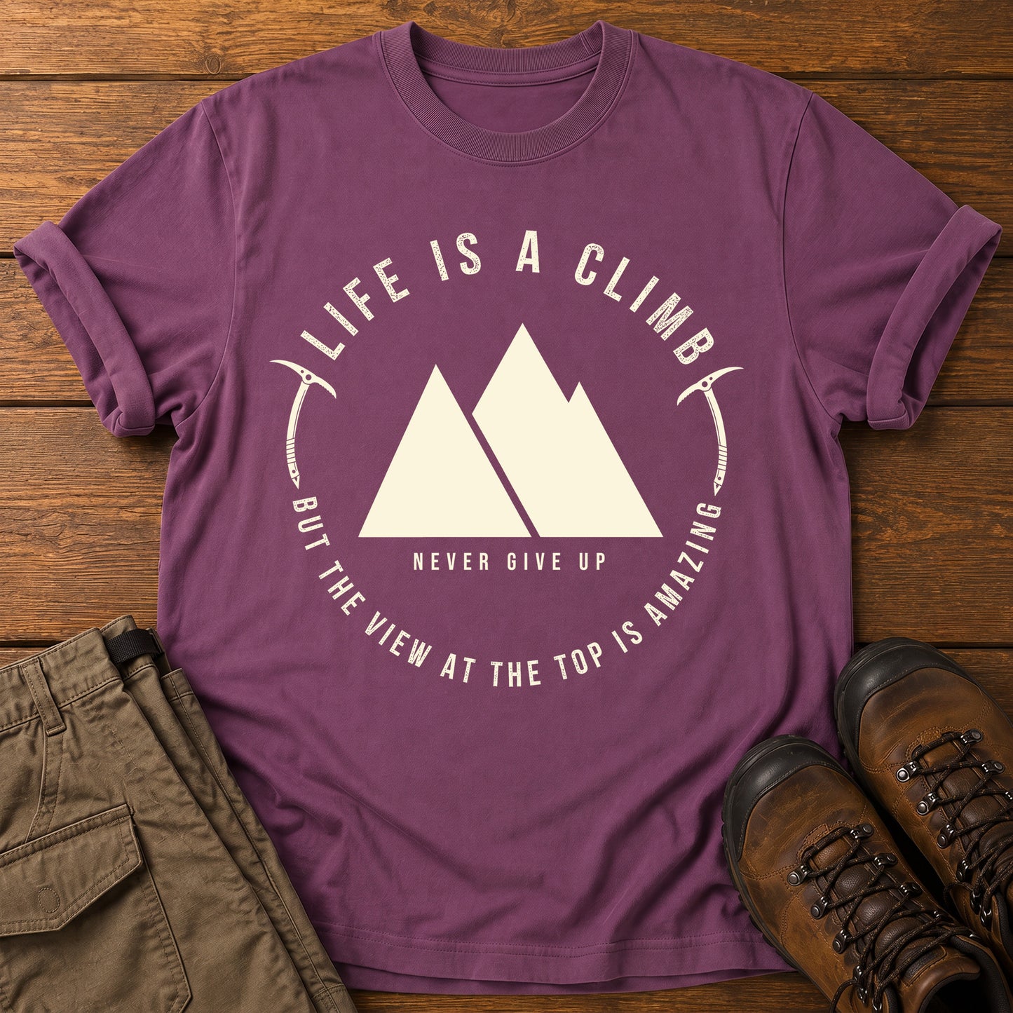 Life Is a Climb T-Shirt