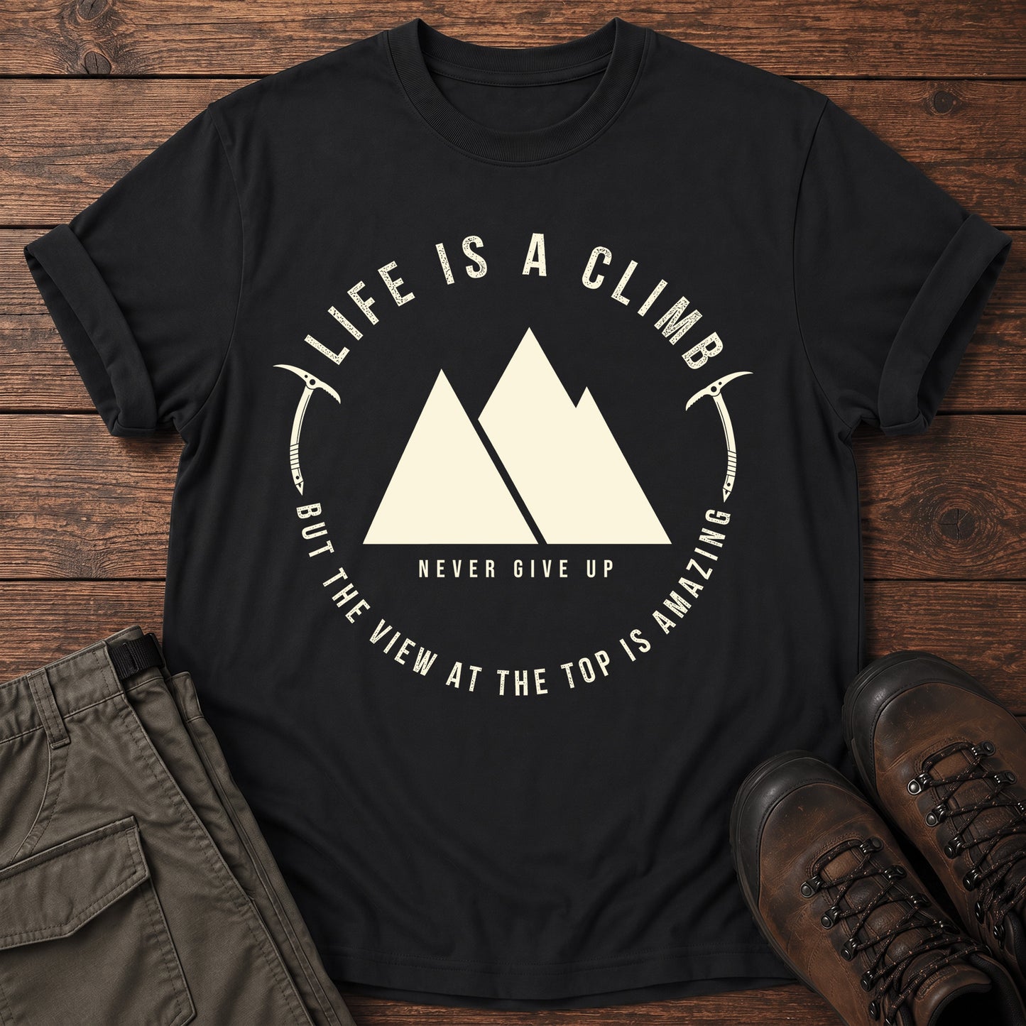 Life Is a Climb T-Shirt