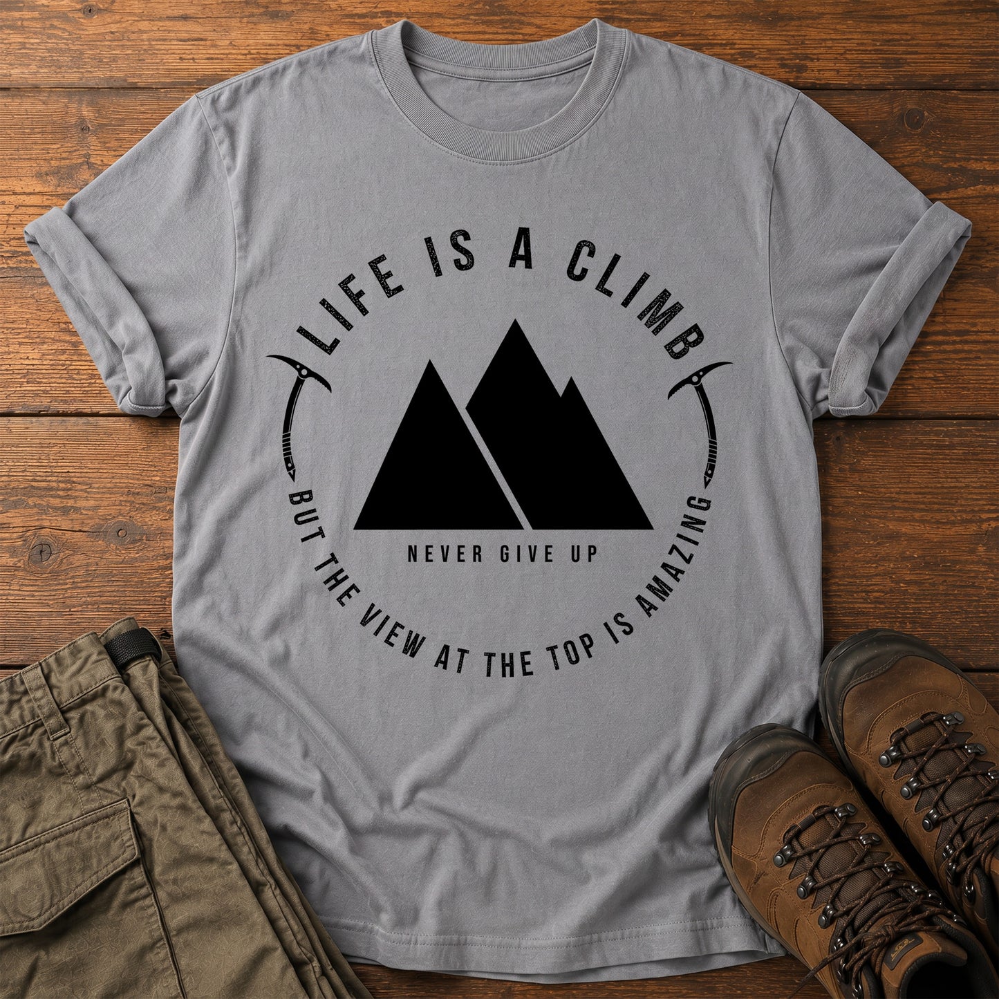 Life Is a Climb T-Shirt