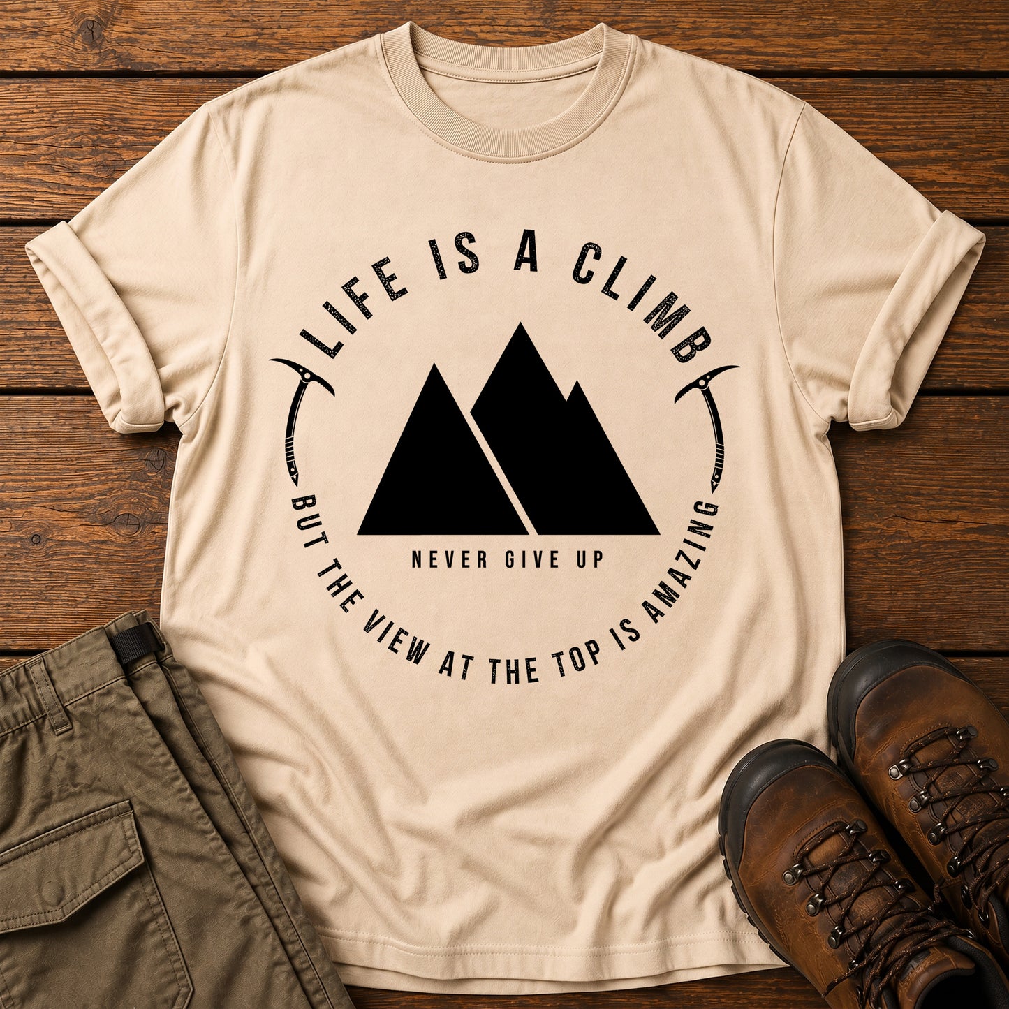 Life Is a Climb T-Shirt