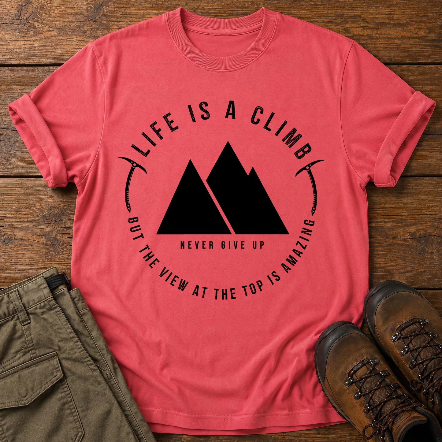 Life Is a Climb T-Shirt