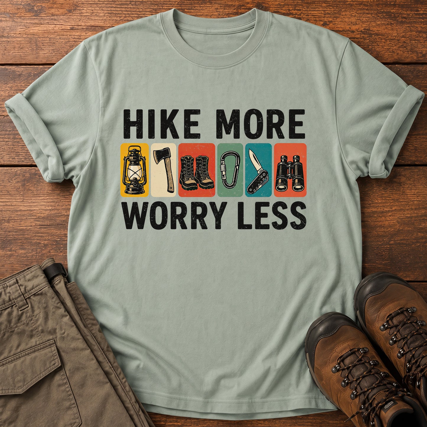 Hike More Worry Less T-Shirt