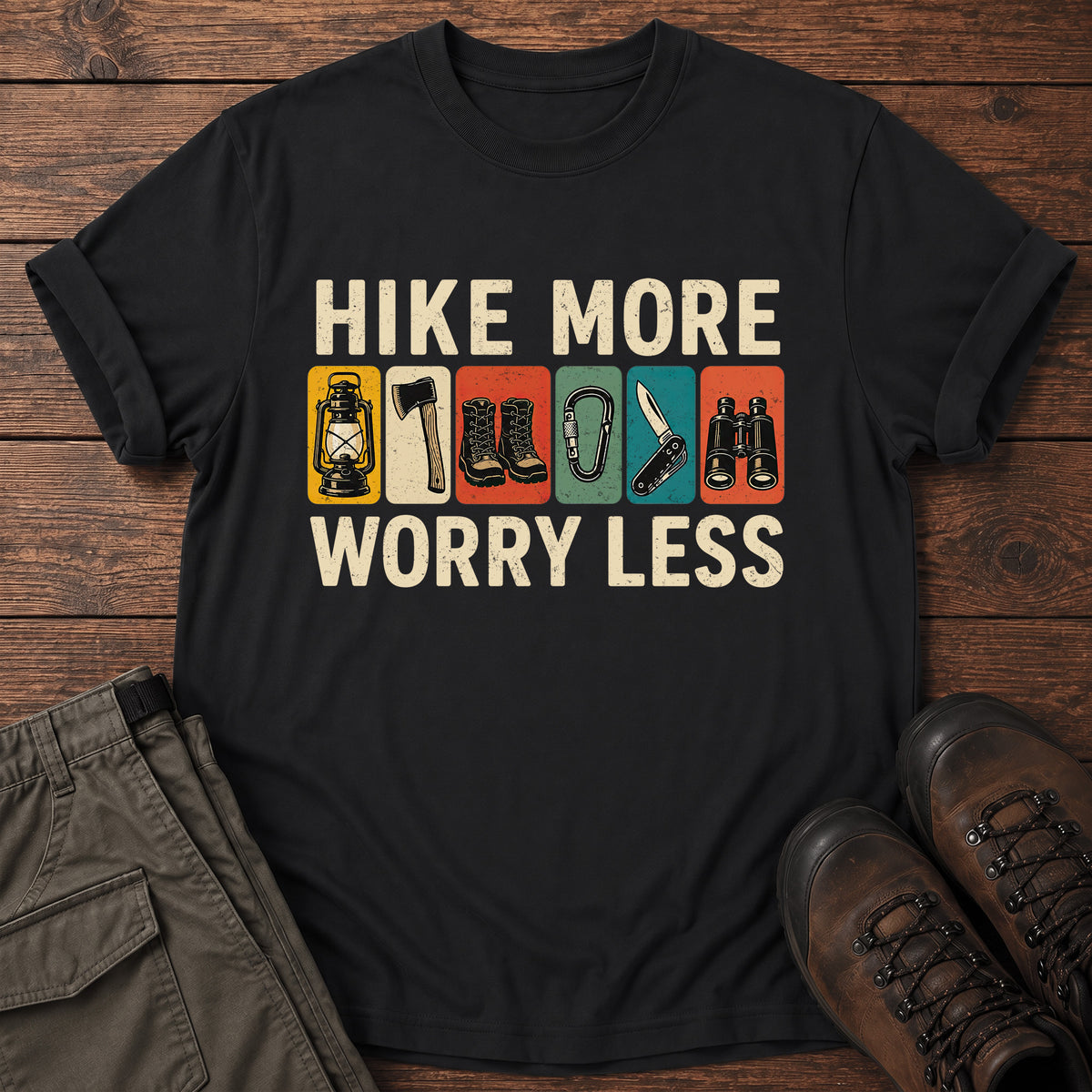 Hike More Worry Less T-Shirt