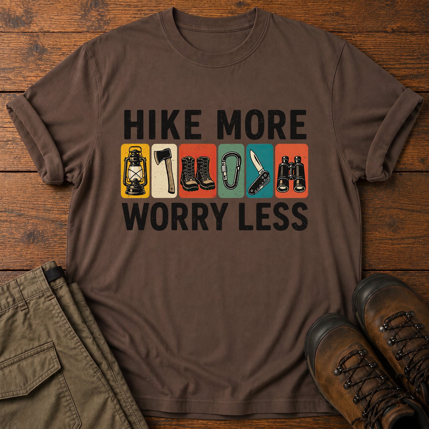 Hike More Worry Less T-Shirt