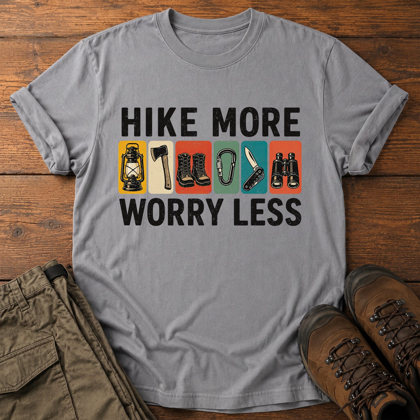 Hike More Worry Less T-Shirt