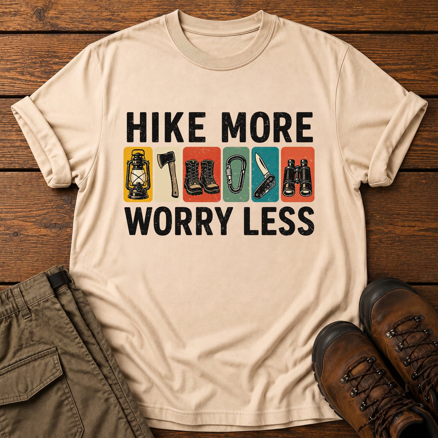 Hike More Worry Less T-Shirt