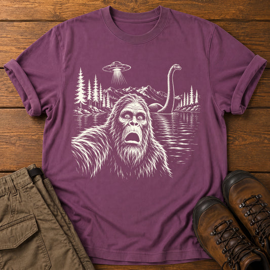 Bigfoot Selfie T-Shirt