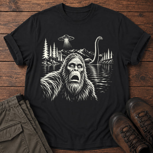 Bigfoot Selfie T-Shirt