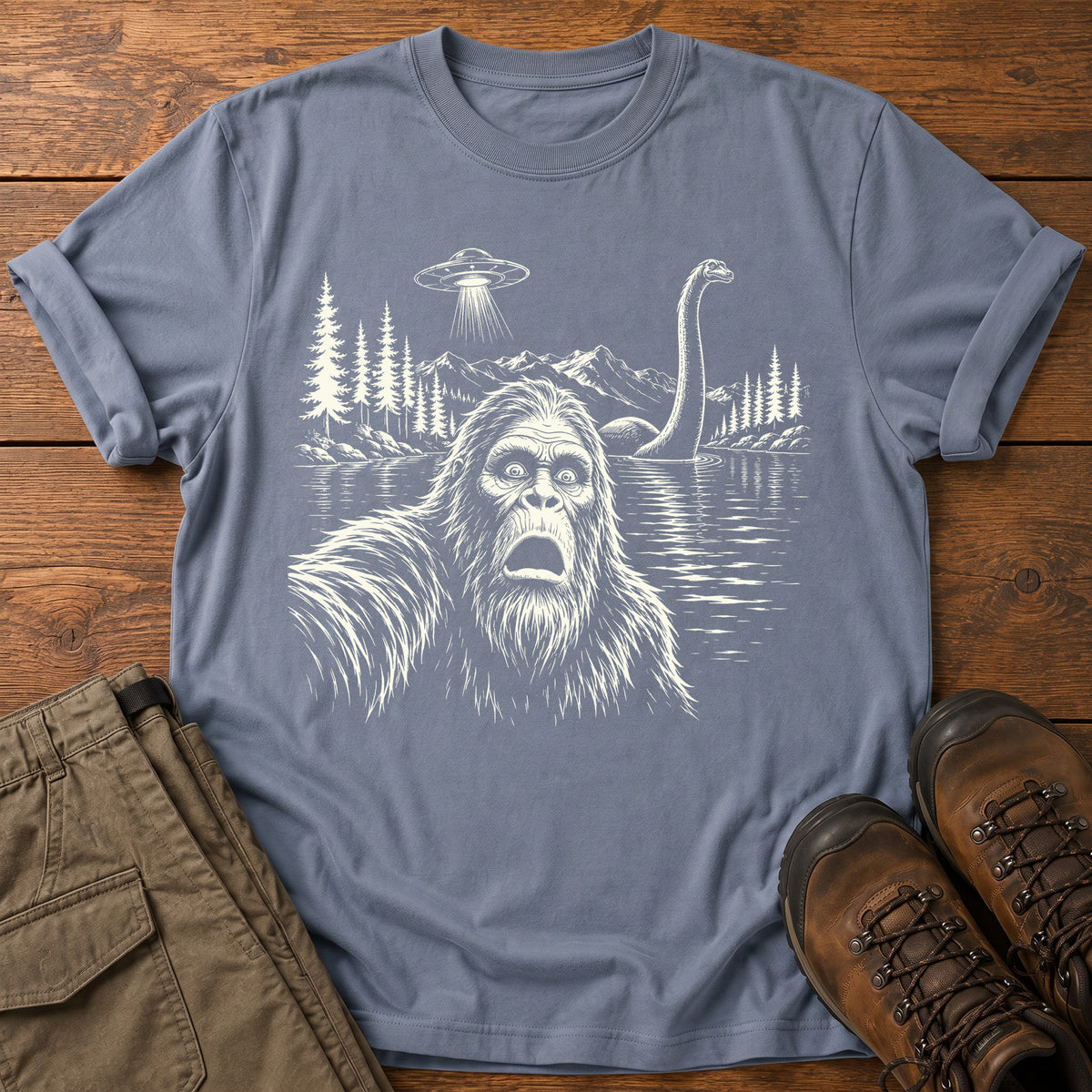 Bigfoot Selfie T-Shirt
